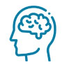 icon of person with an outlined brain